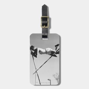 Male Pole Vaulter Bagagebricka