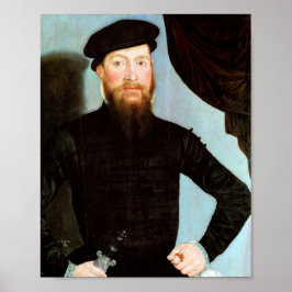 Male Porträtt - Cranach the Younger - c1564 Poster