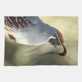 Male Quail Kökshandduk