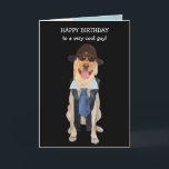 Male Relative Funny Dogs Birthday Card Kort<br><div class="desc">En lustig födelsedag för en speciell manlig släkting. Du kan anpassa texten,  typsnitt,  teckensnittet storlekt och teckensnittet färg. Bakgrunden på insidan är offentlig egendom som tas av en statstjänsteman.</div>