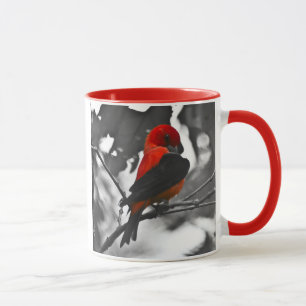 Male Scarlet Tanager Mugg