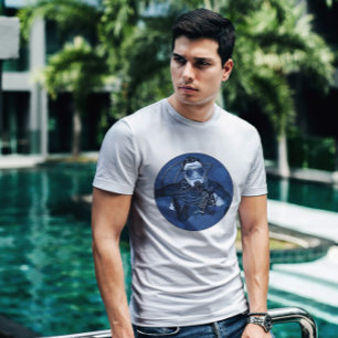 Male Sea Diver T Shirt