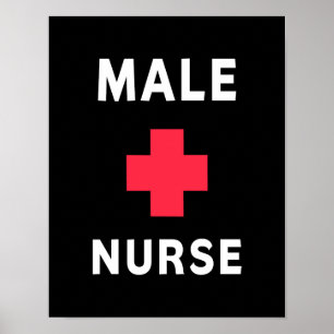 Male sjuksköterska poster