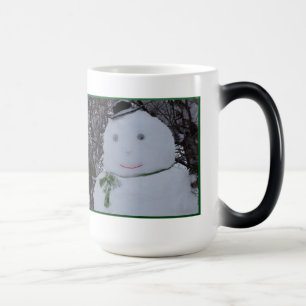 Male Snögubbe Morphing Mugg