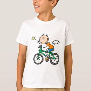 Male stick figurcyklistTshirts och gåvor Tröja