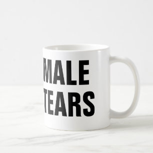 Male tårar kaffemugg