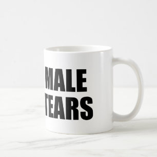 Male tårar kaffemugg