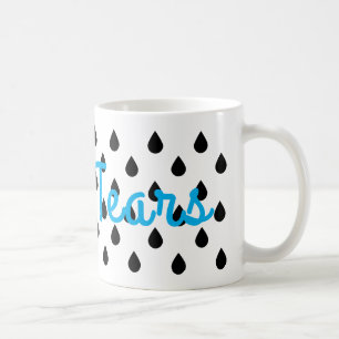 Male tårar kaffemugg