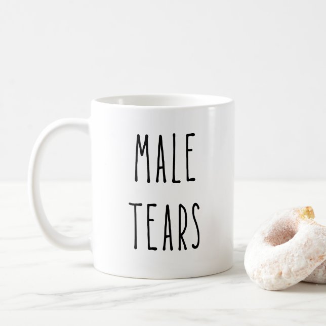 Male Tårar Kaffemugg (Med munk)