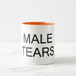 Male tårar Två-Tonad mugg