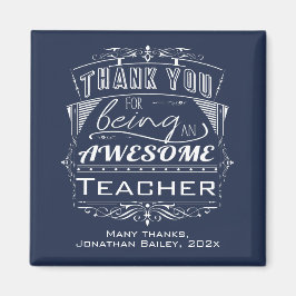Male Teacher Appreciation Tack Magnet