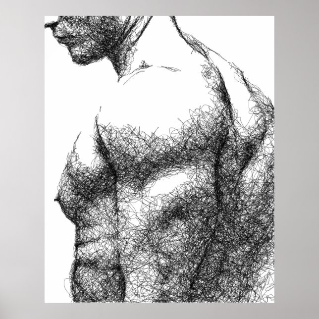 Male torso poster (Framsidan)