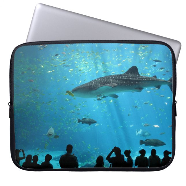 Male valhaj laptop sleeve (Framsidan)