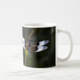 Male Widow Skimmer Dragonfly Kaffemugg