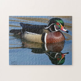 Male Wood Anka Reflection Pussel