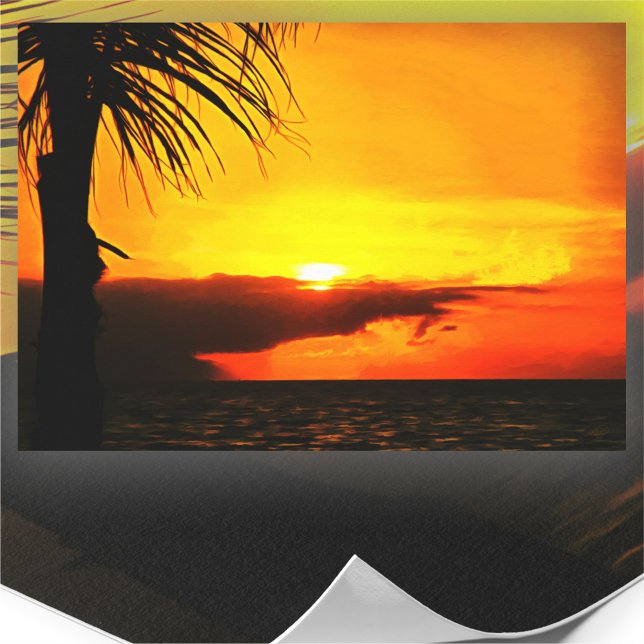 Malecon Sunset 2441 Art Print Poster (Skapare uppladdad)