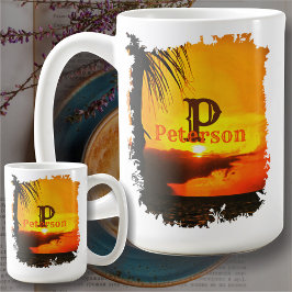Malecon Sunset 2441 Kaffemugg