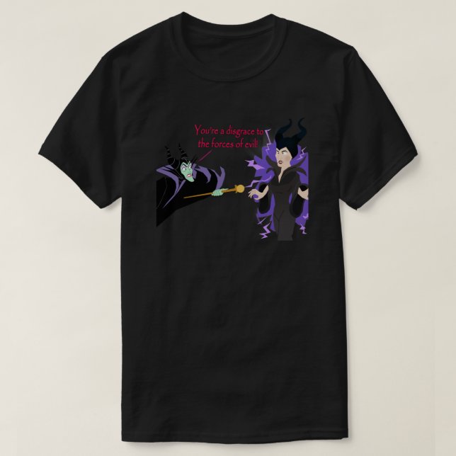 Maleficents hämnd! 1.png t shirt (Design framsida)