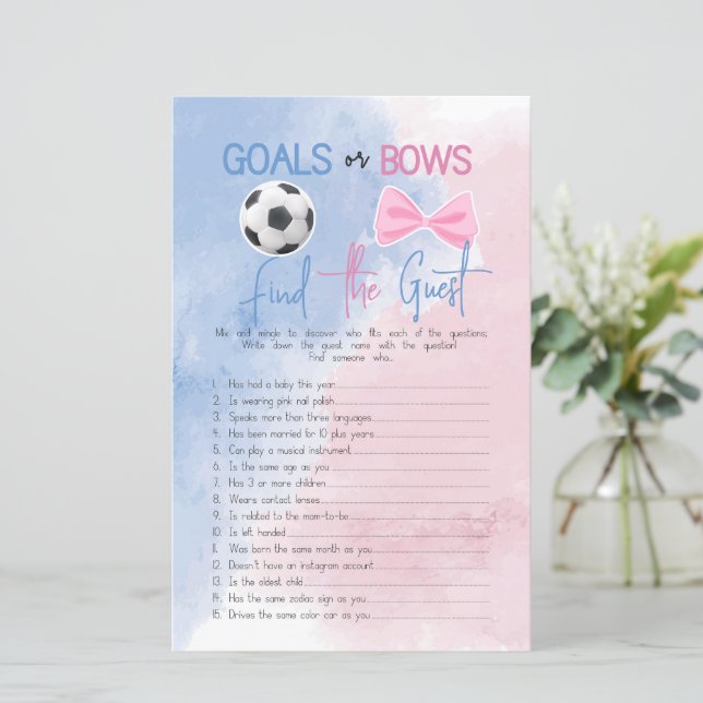 Målen eller bågarna hittar gästens gender visar sp (Stående Fram)