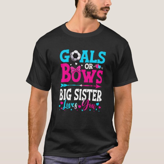 Målen eller ger stora Kärlekar som du Gender visa T Shirt (Framsida)