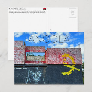 Malenje, Angola Resebrevkort Vykort