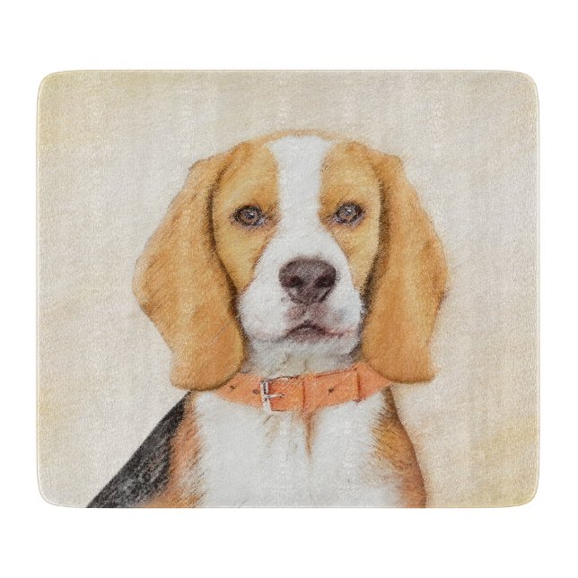 Måleri av Beaglehund Original Djurutbildning (Framsidan)