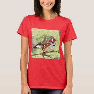 Måleri, fågel och natur t shirt