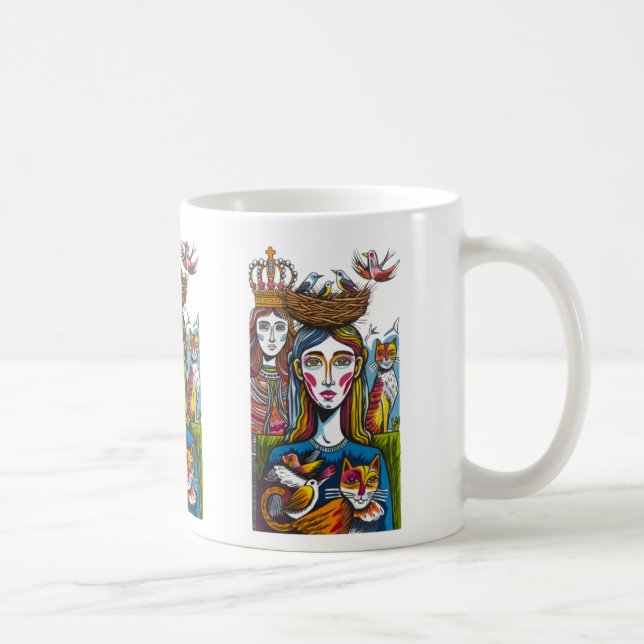 Måleri Kaffemugg (Höger)