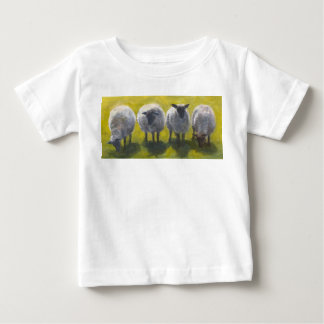 Målerisk babyfår t-shirt