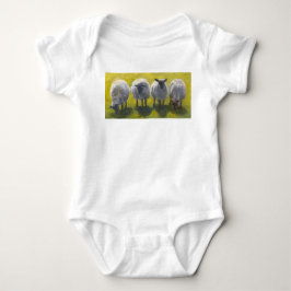Målerisk får baby bodysuit t shirt