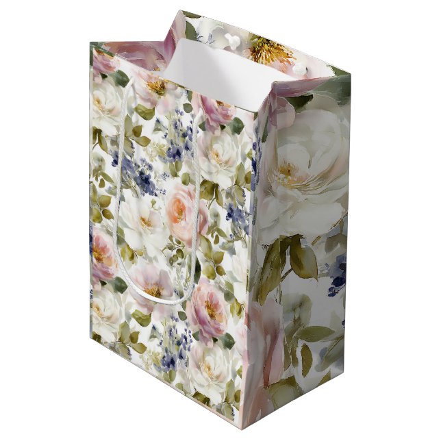 Måleriska rosor och blommor (Framsidan Vinklad)