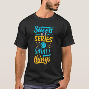 Målet är en del av små steg t shirt