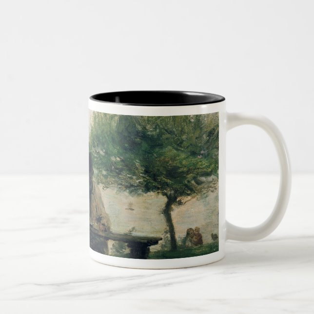 Målet på Honfleur, 1875 Två-Tonad Mugg (Höger)