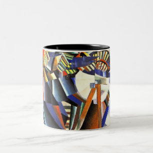 Malevich Kazimir Knifegrinder Square Två-Tonad Mugg