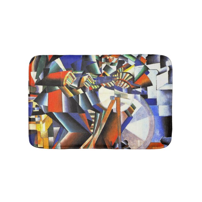 Malevich Kazimir The Knifegrinder Badrumsmatta (Framsidan)