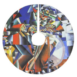 Malevich Kazimir The Knifegrinder Julgransmatta Borstad Polyester