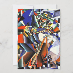 Malevich Kazimir The Knifegrinder Julkort