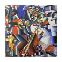 Malevich Kazimir The Knifegrinder Kakelplatta