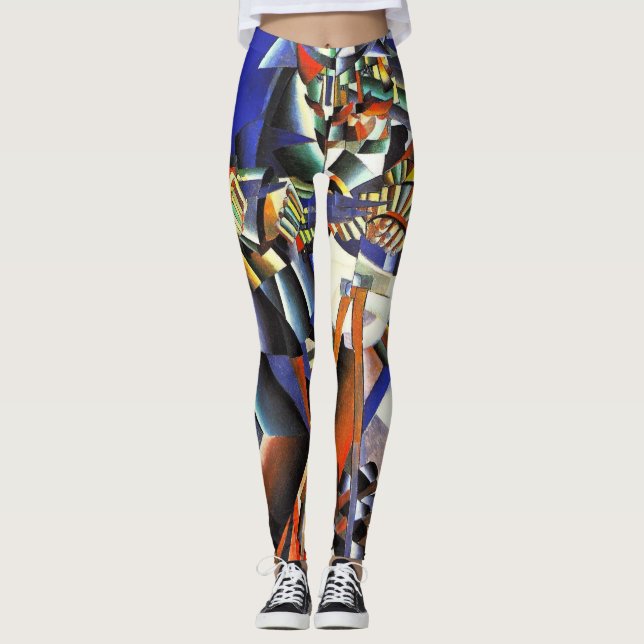 Malevich Kazimir The Knifegrinder Leggings (Framsida)