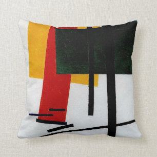 Malevich - Suprematism 1915, berömd teckningar Kudde