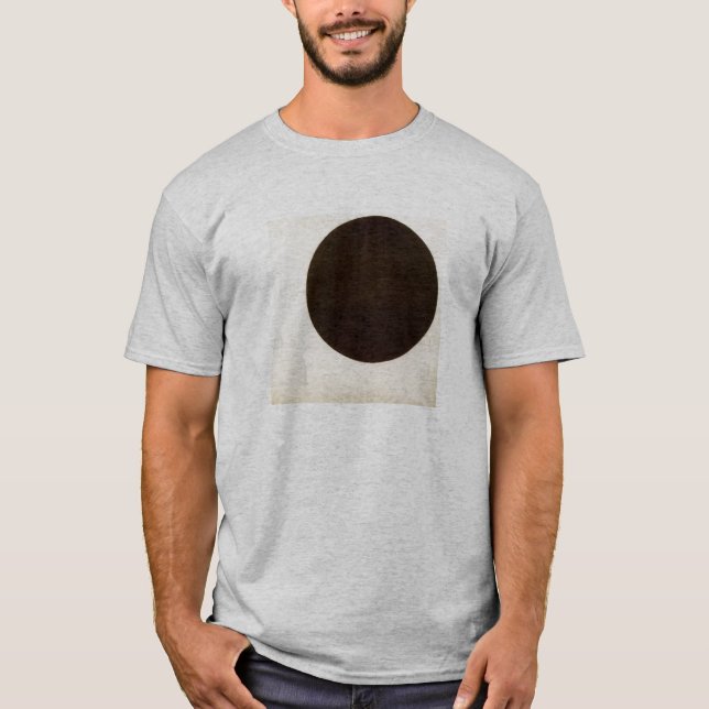 Malevich svart cirklar tröja (Framsida)
