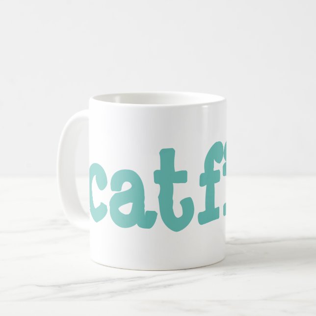 malfisk kaffemugg (Framsida vänster)
