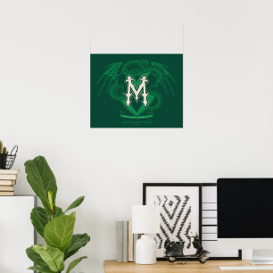 Malfoy Family Crest Graphic Poster