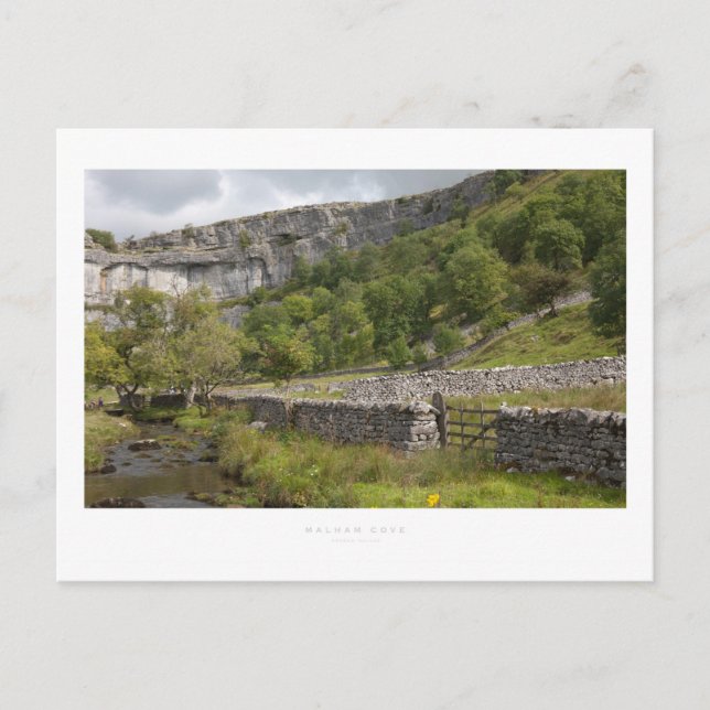 Malham Cove Vykort (Framsida)