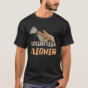 Malhavande akvarist akvariefisk rengörare t shirt