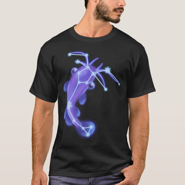 Malhavsfiskens stjärnbild t shirt (Framsida)