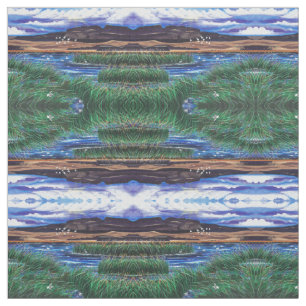 Malheur Bird Refuge Fabric Tyg