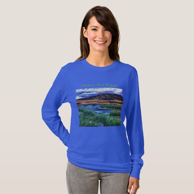 Malheur Bird Refuge T-Shirt (Hel framsida)