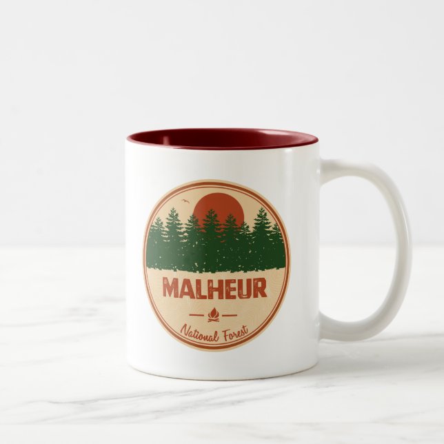 Malheur National Forest Två-Tonad Mugg (Höger)