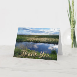 Malheur NWR Photo Tackto You Card Tack Kort